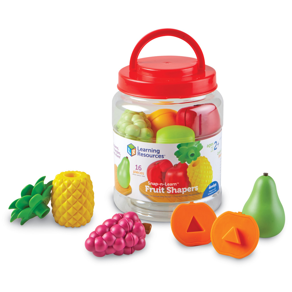 falomir-juegos-snap-n-learn-fruit-shapers-encajable-de-frutas-educativo image 2