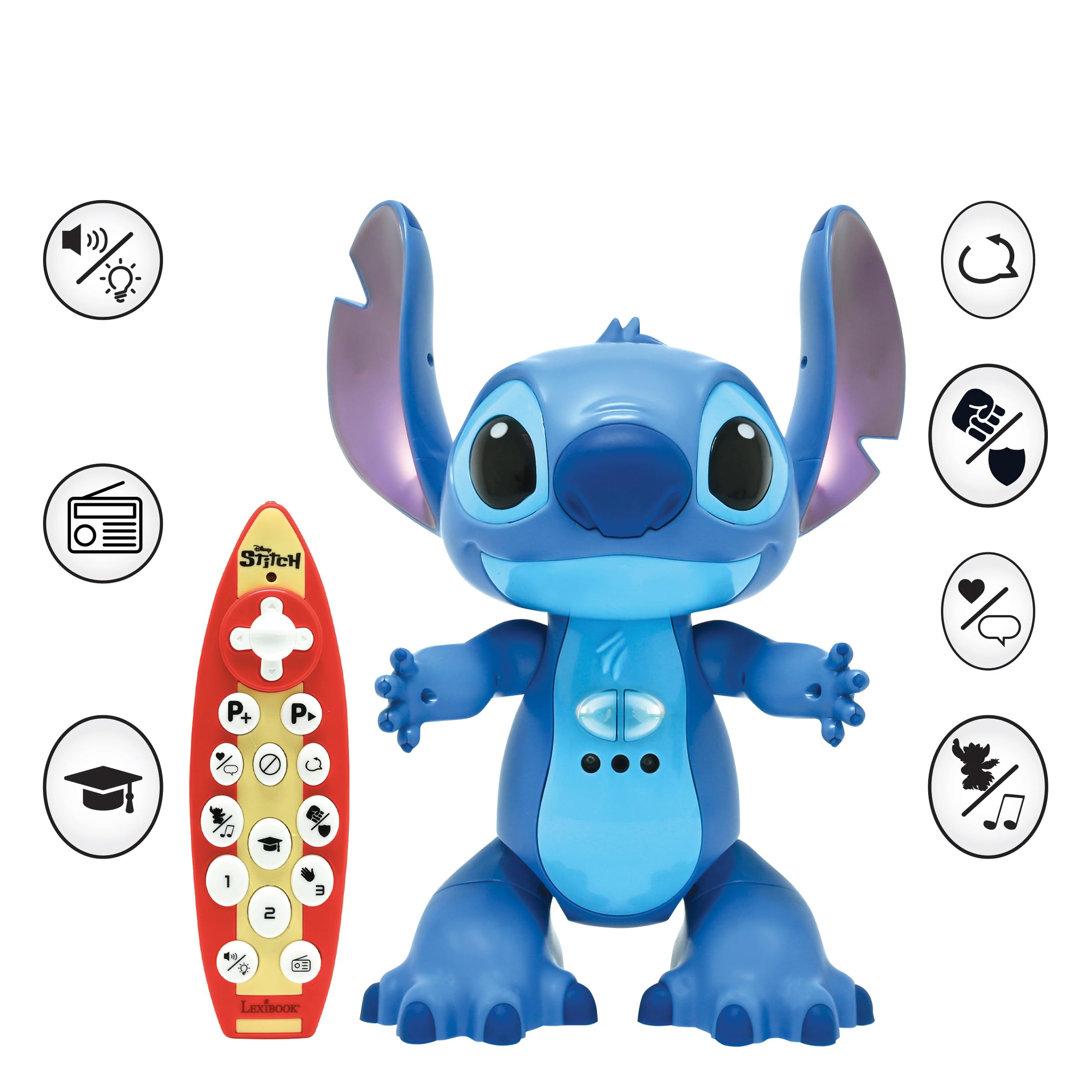 lexibook-stitch-stitchi2-robot-interactivo-biling-e-con-mando image 2