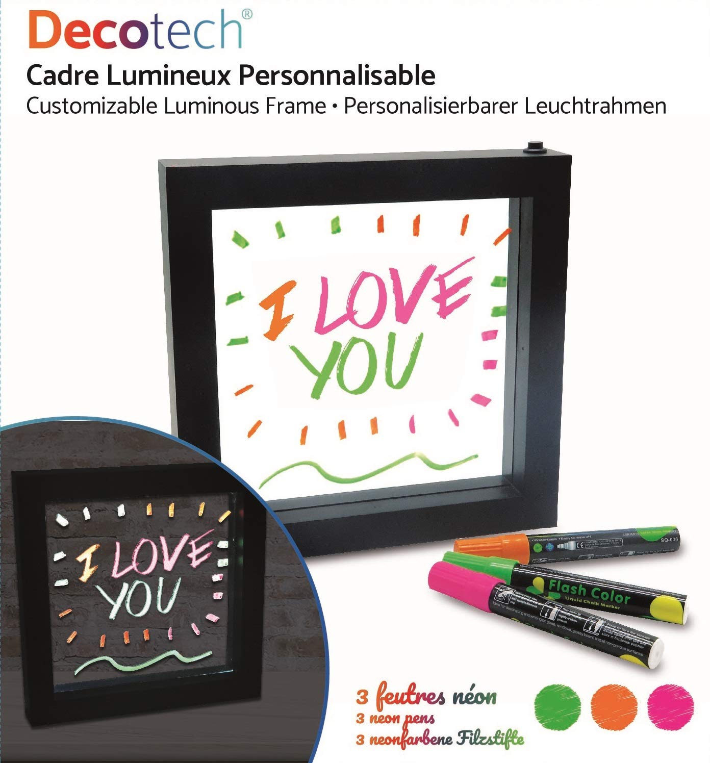 lexibook-decotech-marco-ne-n-mensajes-ltp055-negro image 4