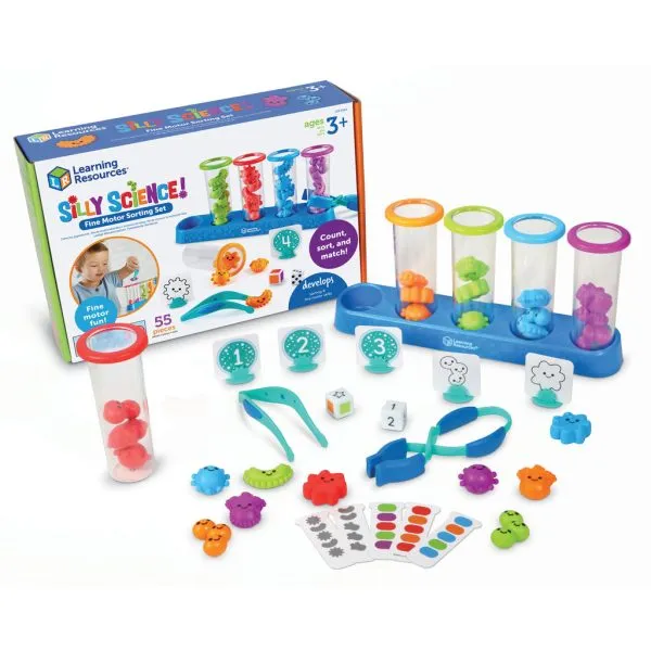 falomir-juegos-silly-science-fine-motor-sorting-set-enigmas image 1