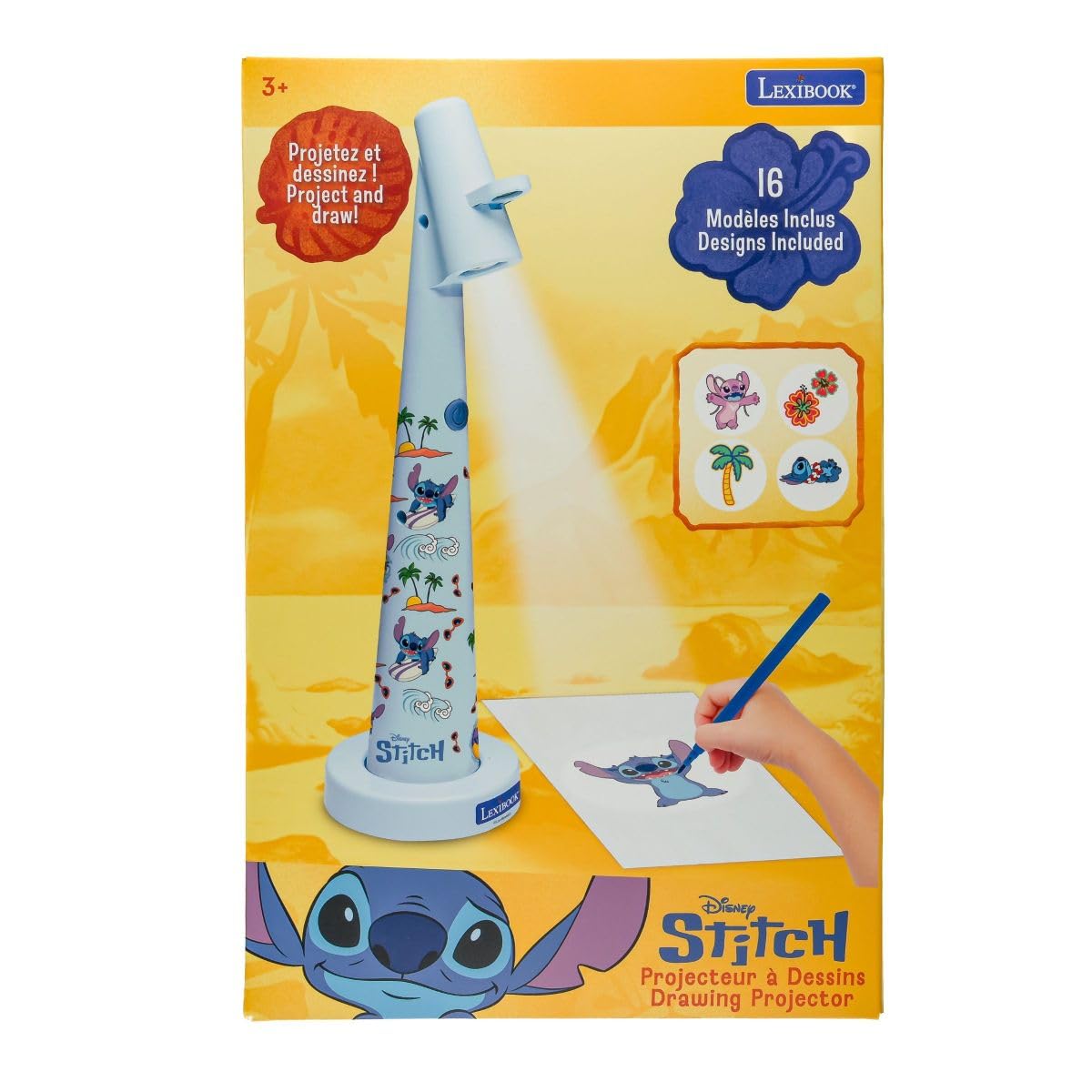 lexibook-disney-stitch-proyector-de-dibujo-crp10d-azul image 5