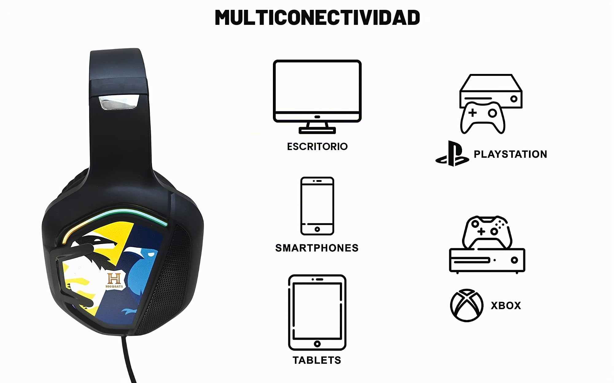 lexibook-harry-potter-auriculares-gaming-hpg10hp image 4