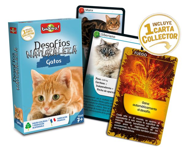 falomir-juegos-desaf-os-de-la-naturaleza-gatos-collector-juego-de-cartas-de-anim image 3