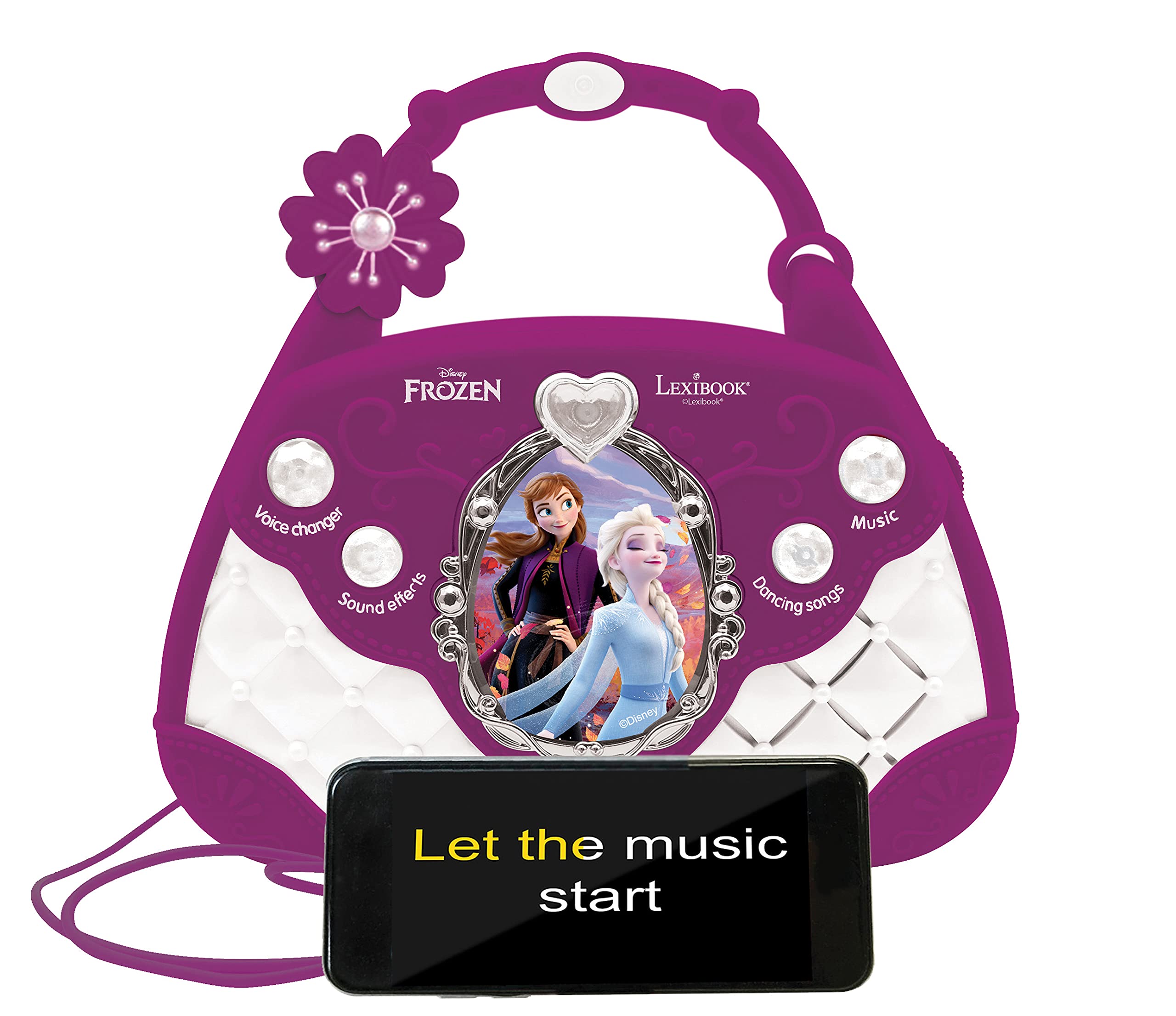 lexibook-frozen-altavoz-karaoke-k102fz-con-micr-fono image 3