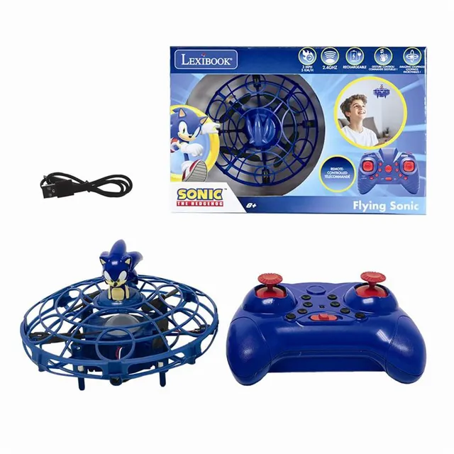 lexibook-ufosn-sonic-ufo-volador-rc-con-luz image 1