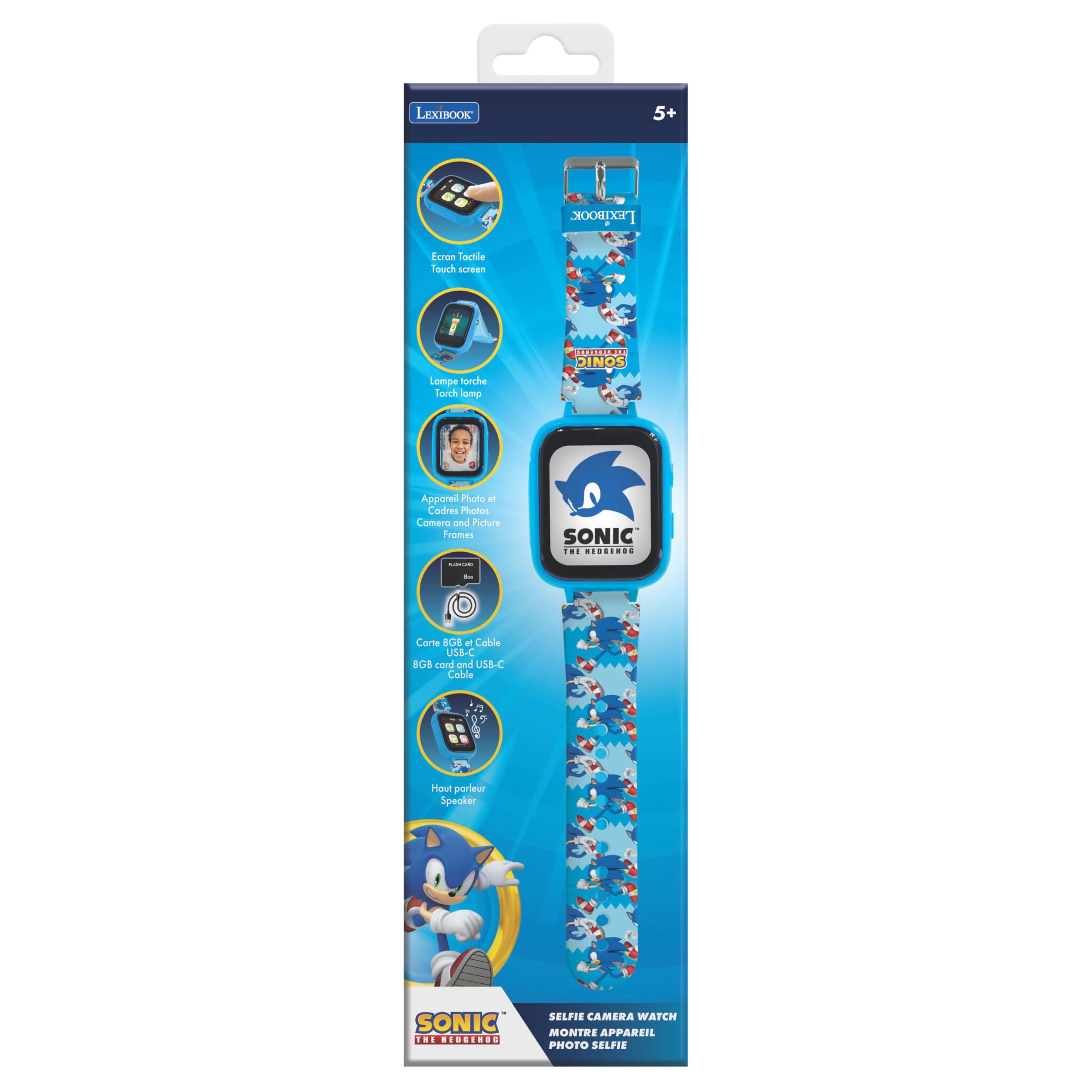 lexibook-sonic-dmw070snlxb-reloj-con-c-mara-t-ctil image 5