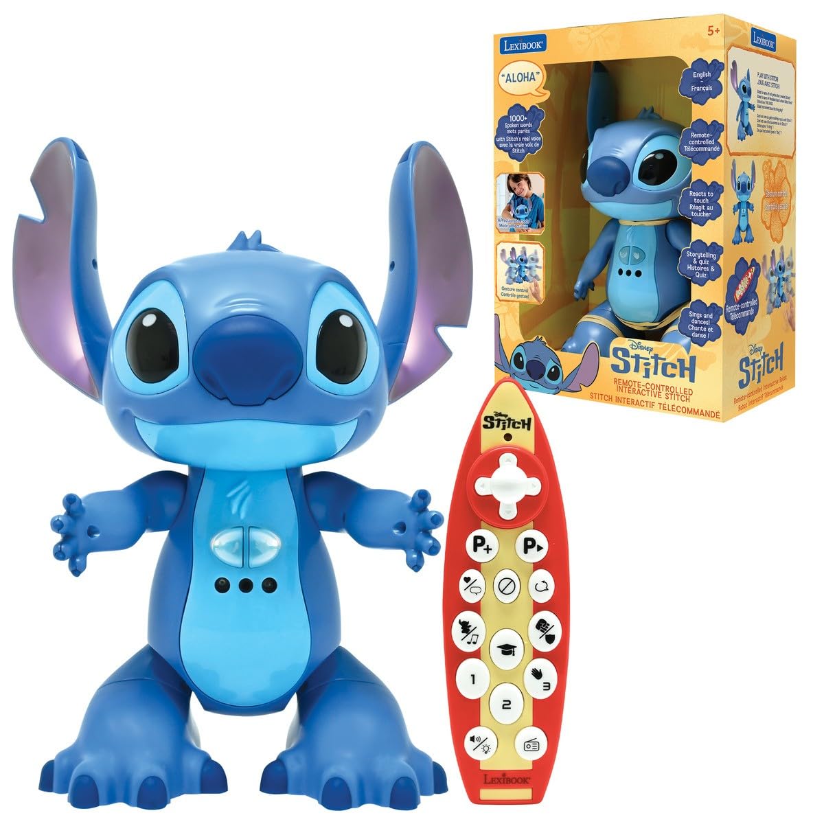lexibook-stitch-stitchi2-robot-interactivo-biling-e-con-mando image 8