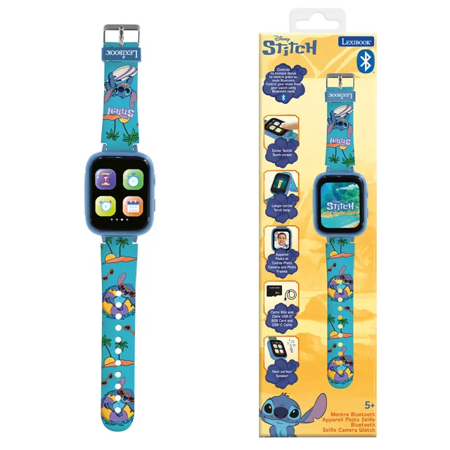 lexibook-stitch-reloj-bluetooth-con-c-mara-dmw071d image 1