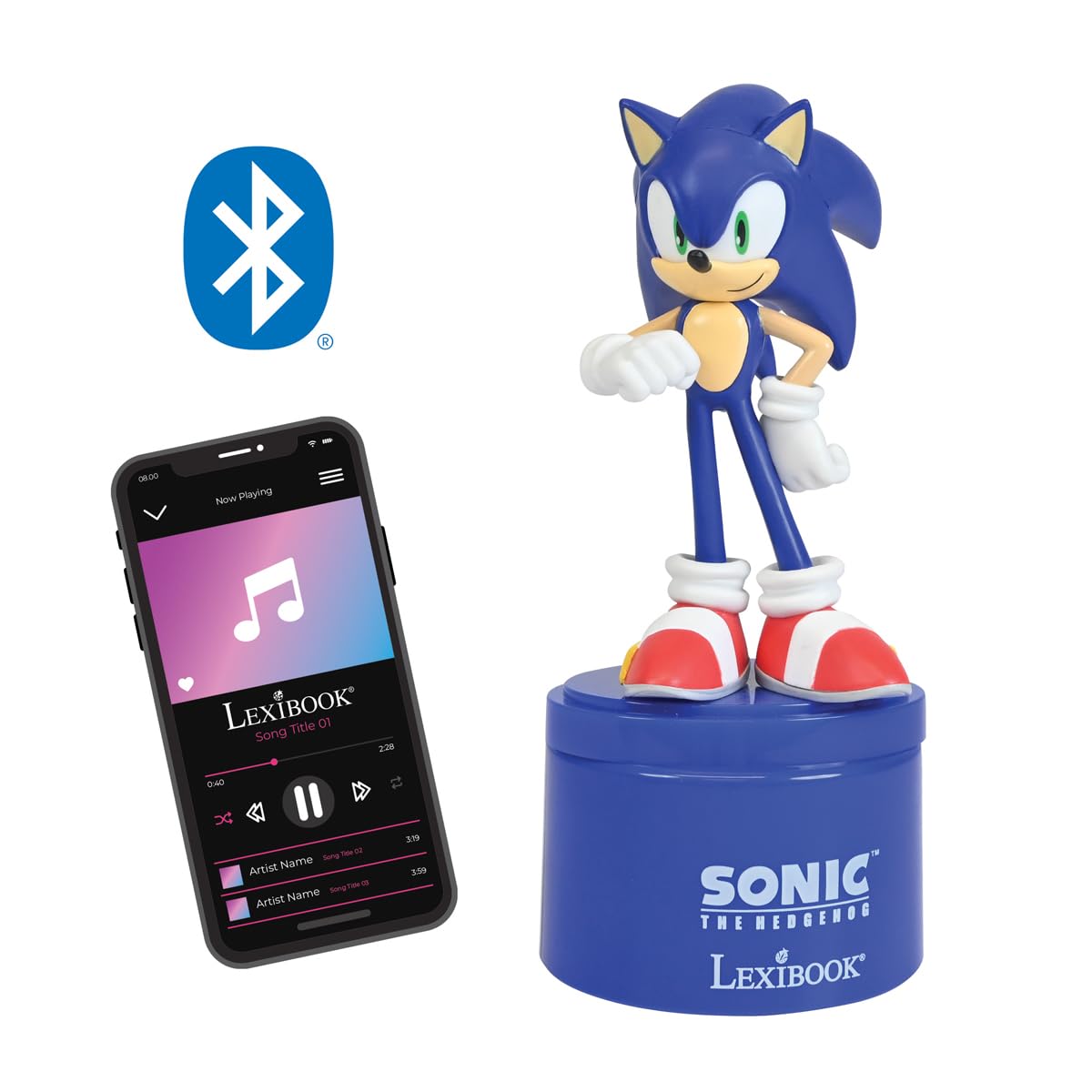lexibook-sonic-luz-nocturna-bluetooth-ns02sn image 6