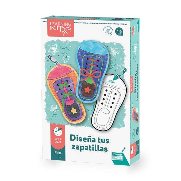 falomir-juegos-dise-a-tus-zapatillas-art-craft-manualidades image 2