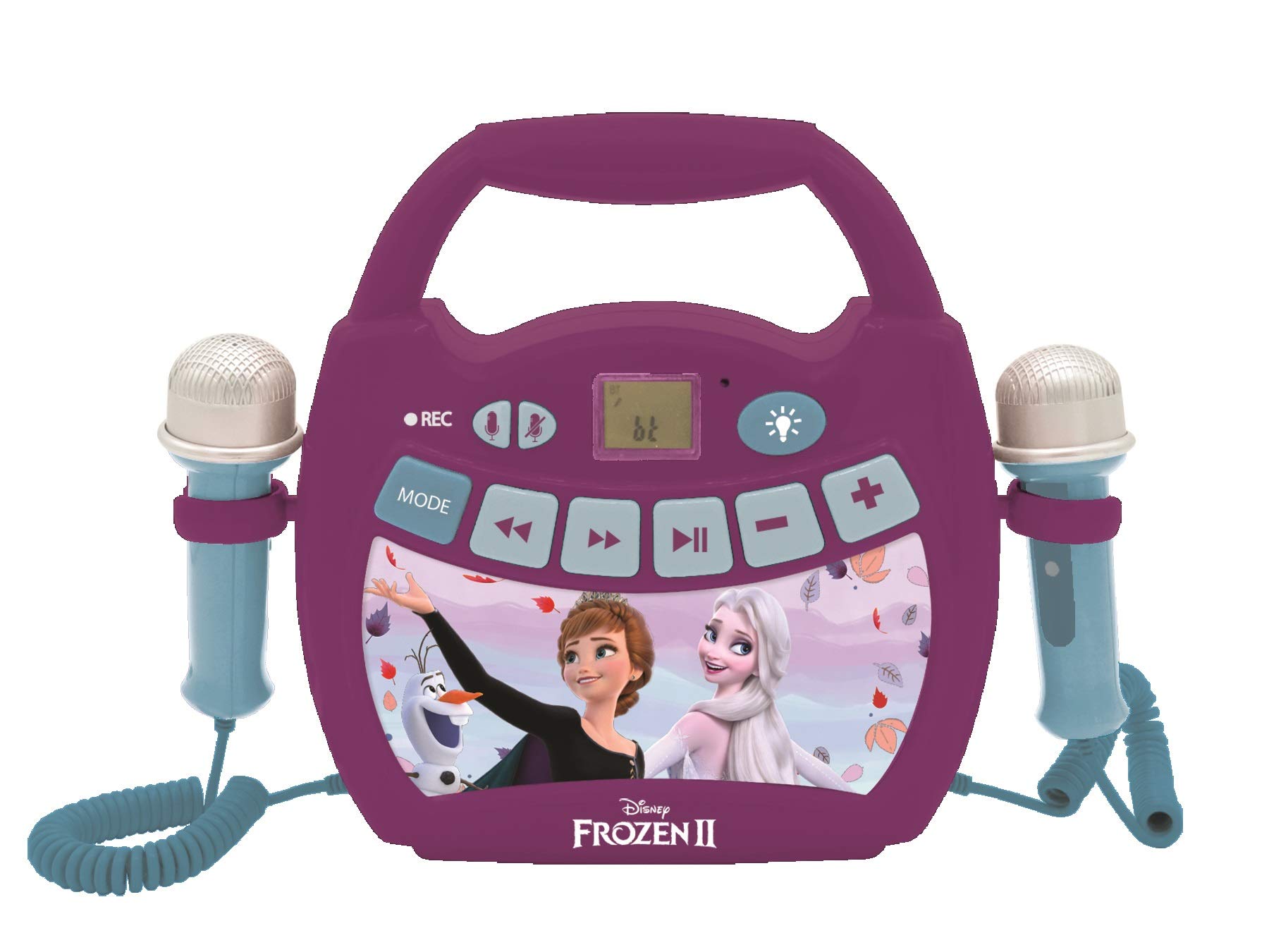 lexibook-frozen-reproductor-karaoke-mp320fzz-con-2-micr-fonos image 1
