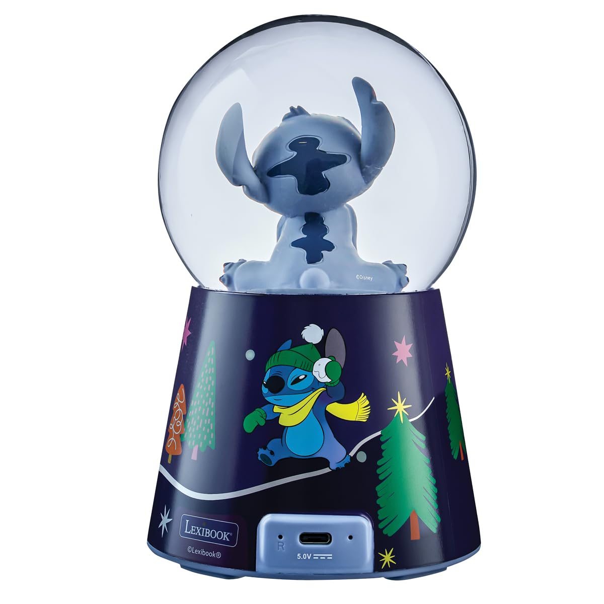 lexibook-stitch-altavoz-bluetooth-bola-de-nieve-sbs10d image 7