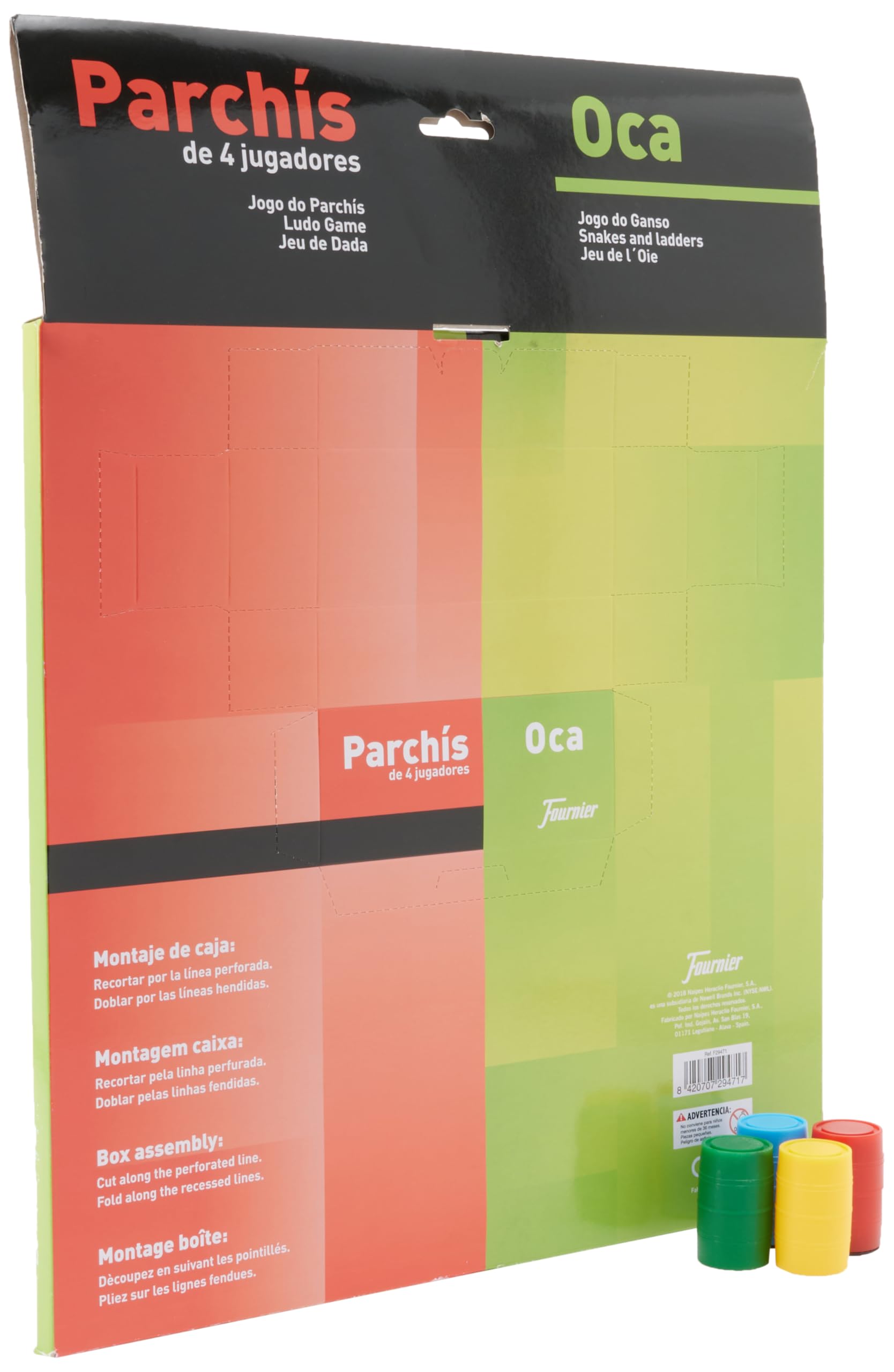 fournier-parch-s-y-oca-tablero-33x33-cm-521111 image 3