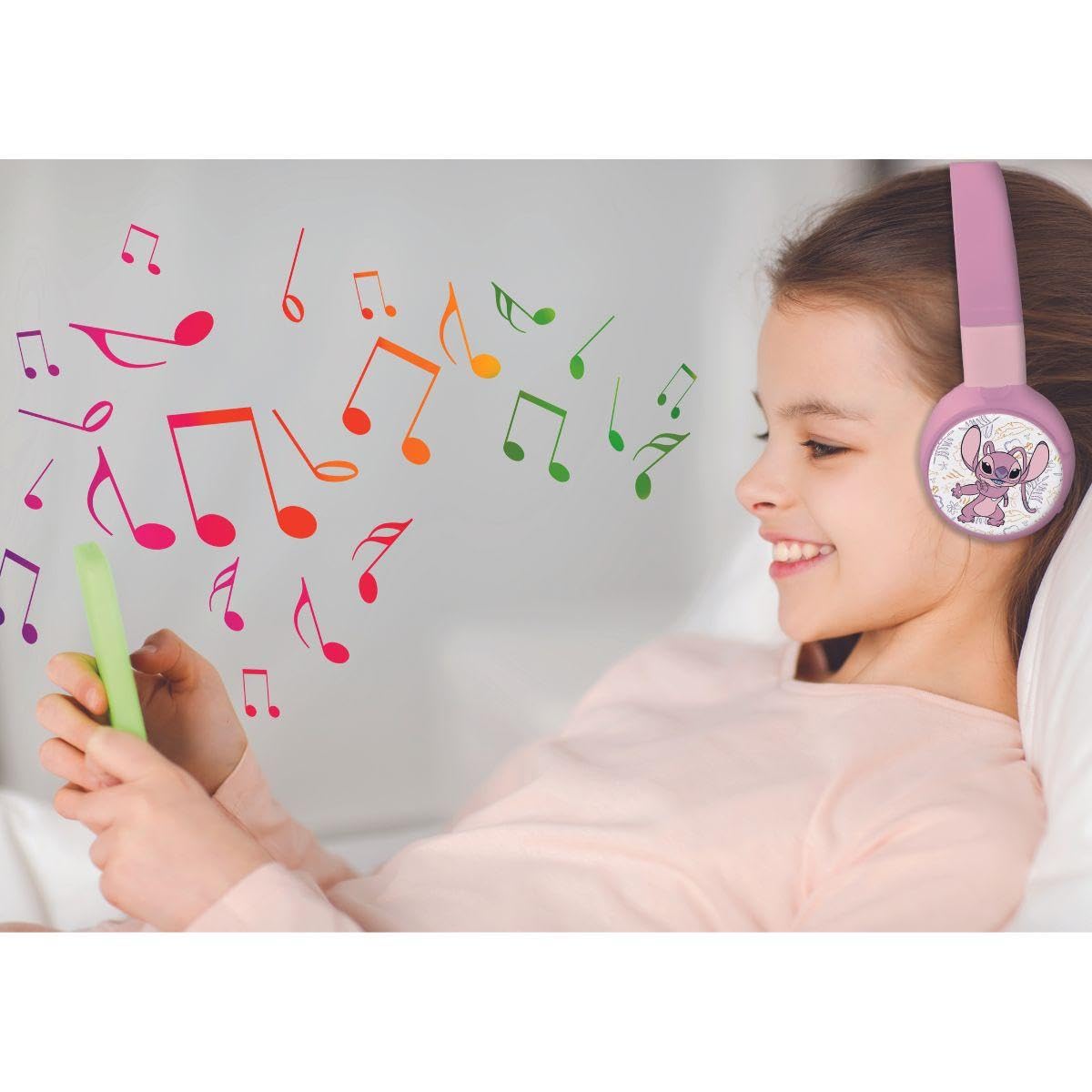 lexibook-stitch-angel-hpbt010d1lxb-auriculares-bluetooth-infantiles image 3