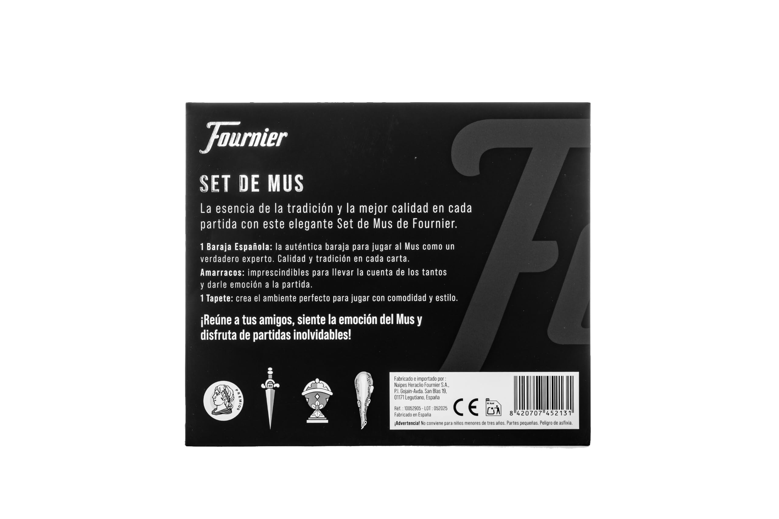 fournier-estuche-de-mus-completo-con-baraja-tapete-y-amarracos image 4