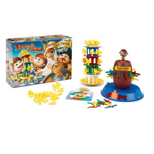 falomir-juegos-pincha-pirata-torre-risa-pack-juegos-de-mesa image 3