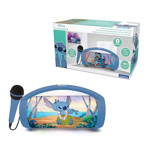 lexibook-stitch-btp585dzlxb-altavoz-karaoke-azul-con-micr-fono image 8