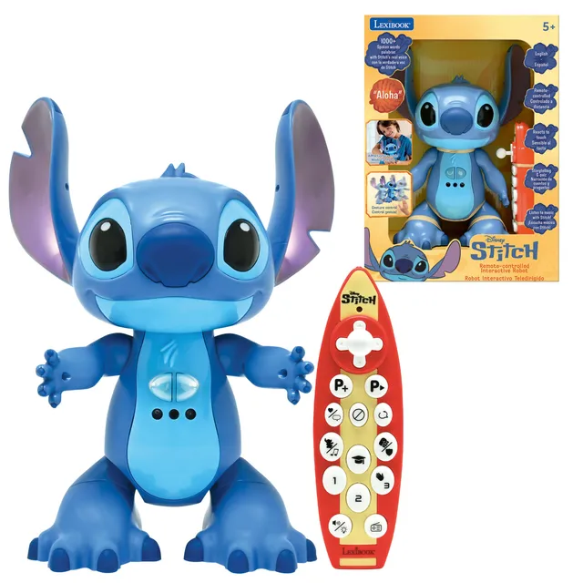 lexibook-stitch-stitchi2-robot-interactivo-biling-e-con-mando image 1