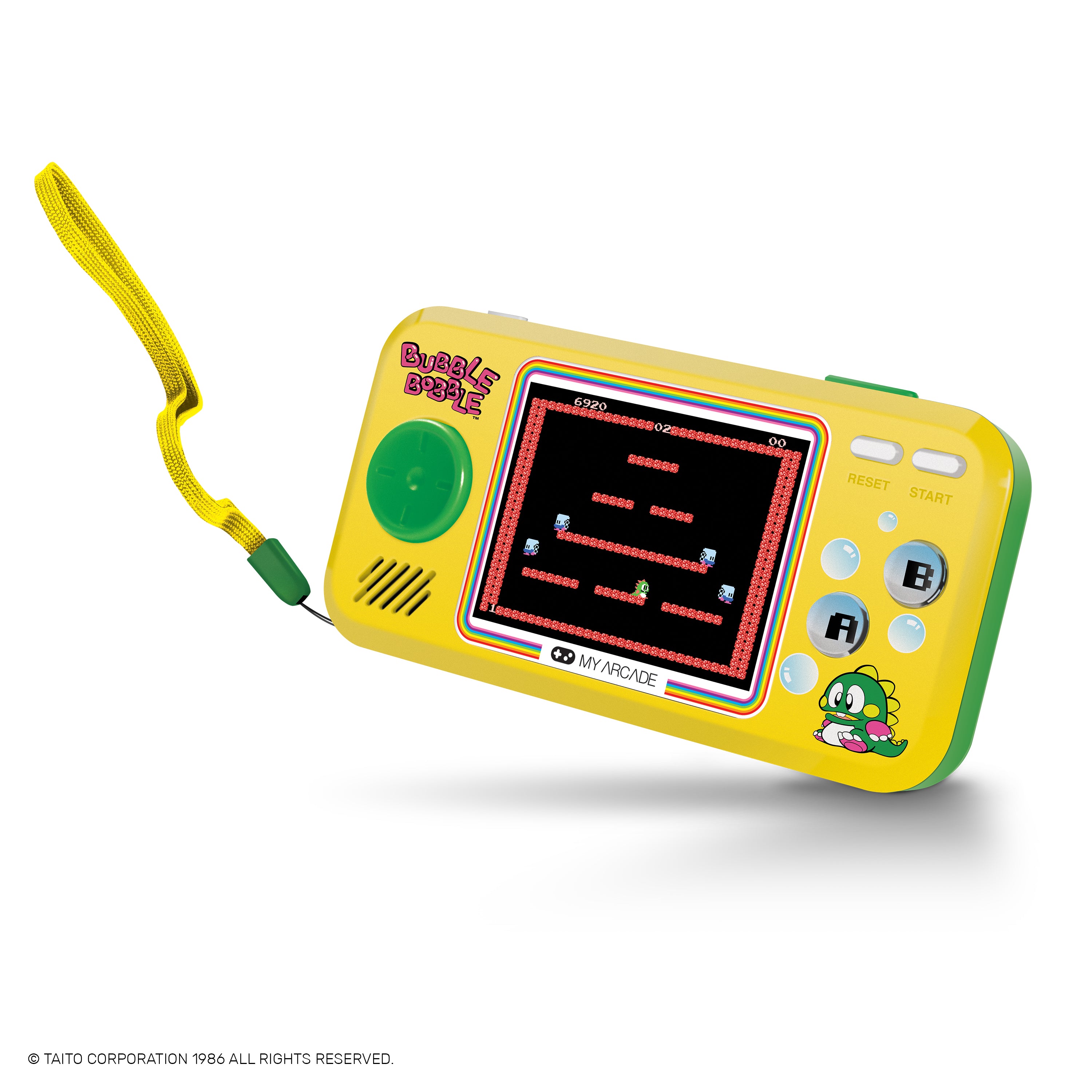my-arcade-bubble-bobble-pocket-player-3-juegos-en-1-taito image 4