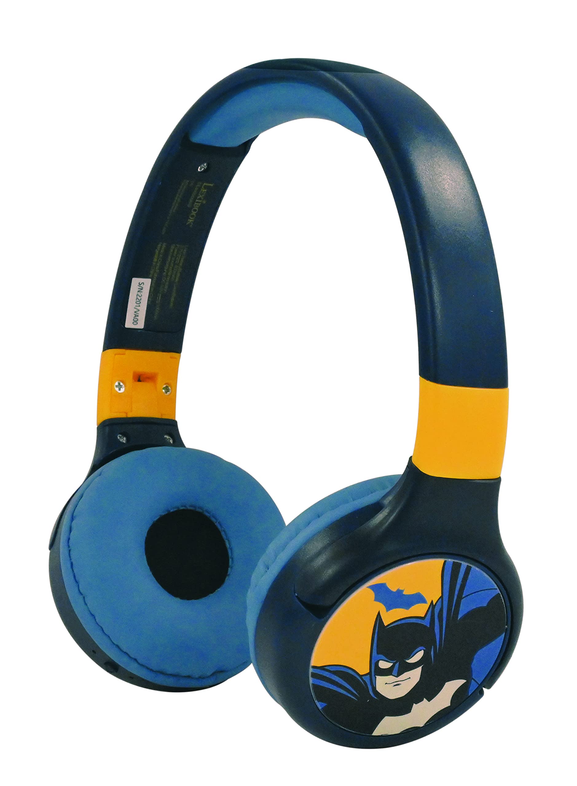 lexibook-batman-hpbt010bat-auriculares-bluetooth-infantiles-2-en-1 image 3