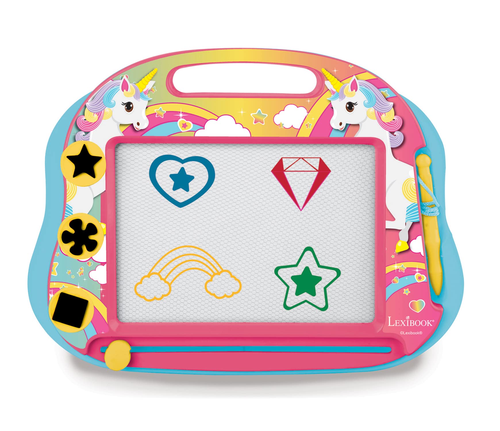lexibook-unicornio-pizarra-magn-tica-de-dibujo-cruni550 image 1