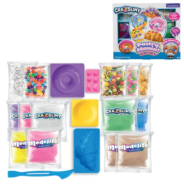 lexibook-pasteler-a-cra-z-slimy-slime-crslim33 image 1