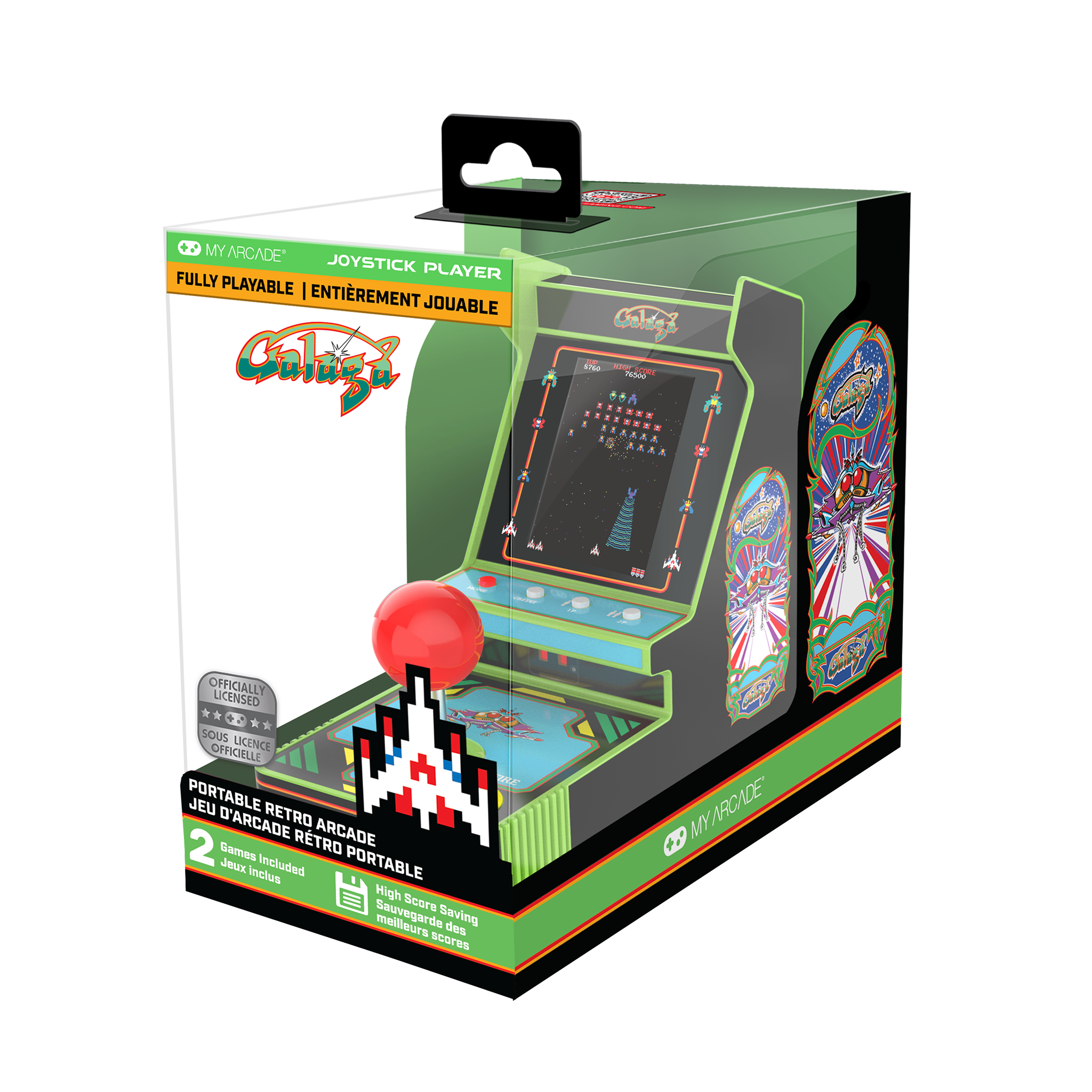 my-arcade-galaga-joystick-player-mini-arcade-shooter image 4
