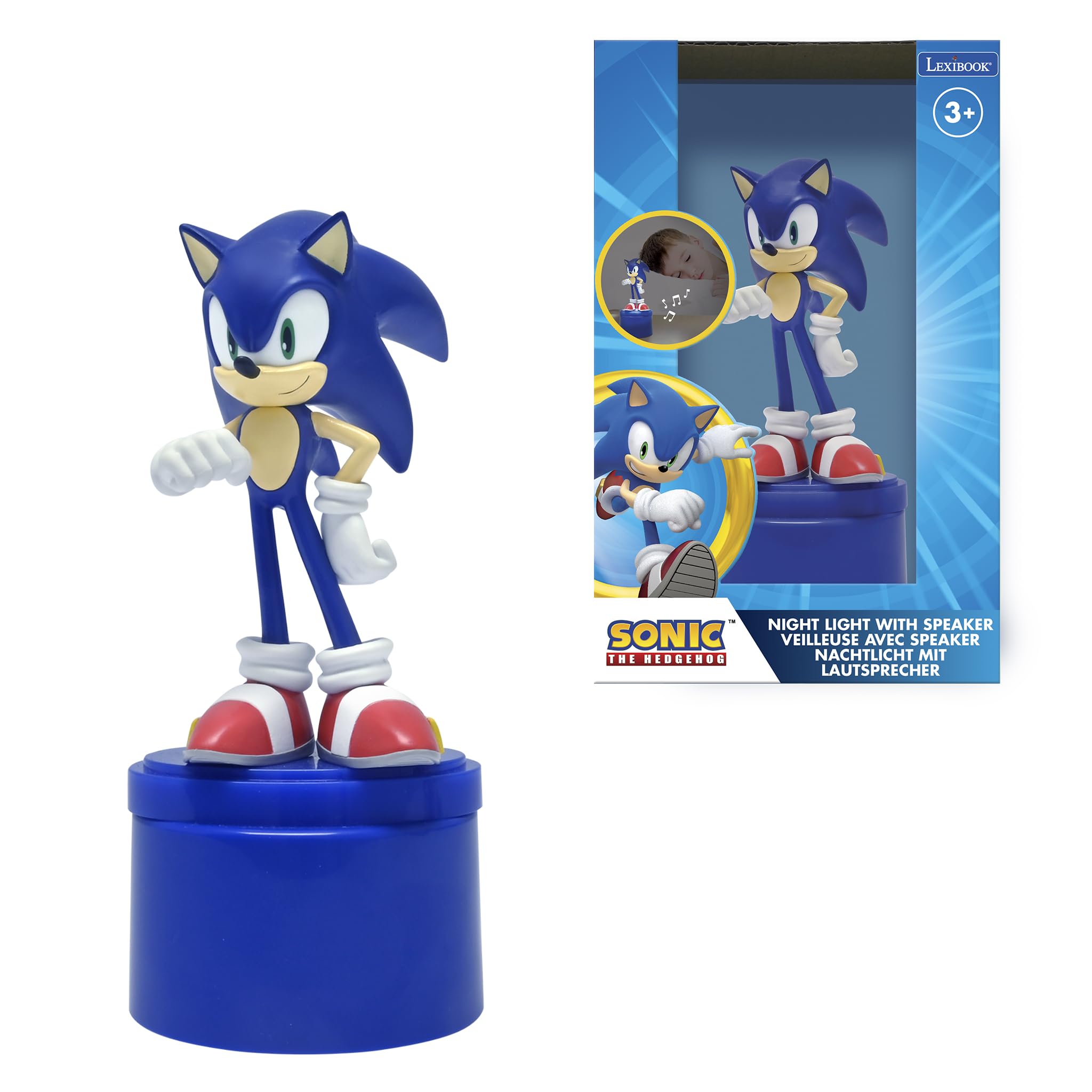 lexibook-sonic-luz-nocturna-con-altavoz-ns01sn image 1