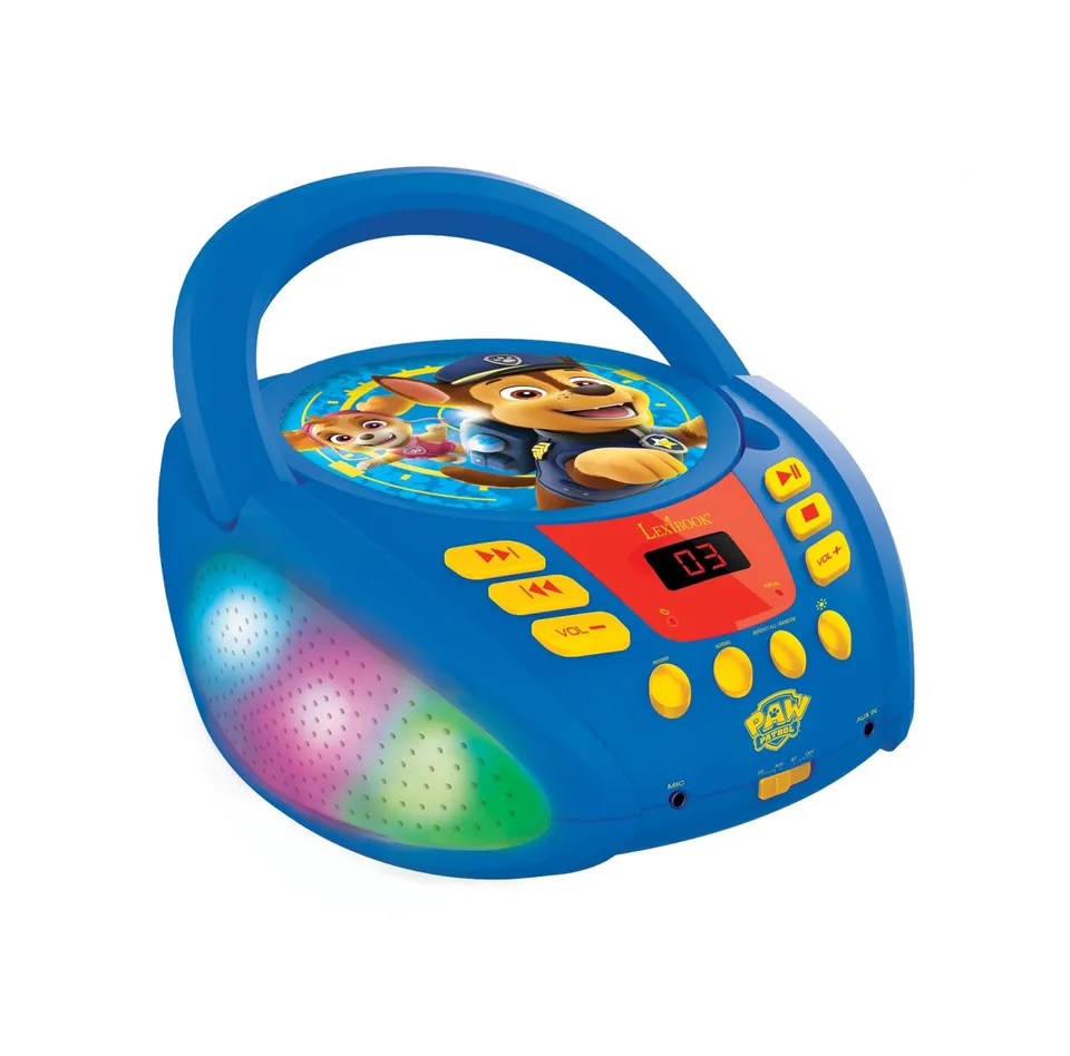 lexibook-patrulla-canina-reproductor-cd-bluetooth-rcd109palxb image 1
