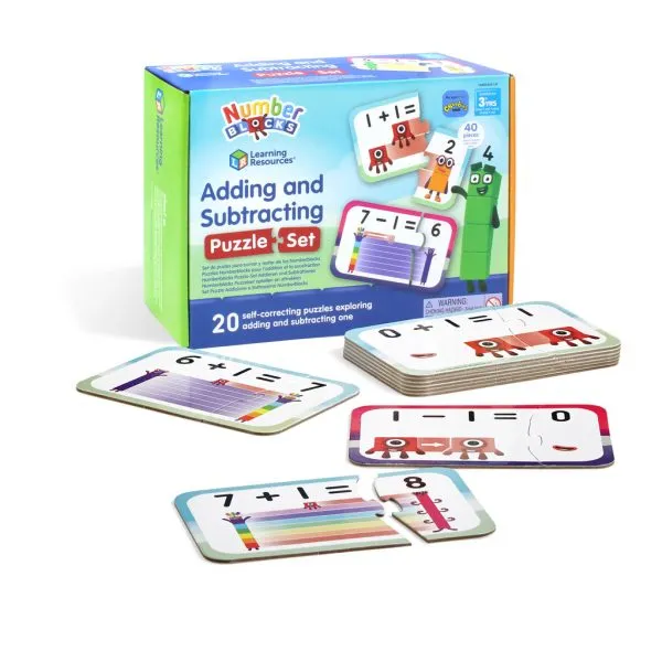 falomir-juegos-numberblocks-adding-and-subtracting-puzzle-set-puzzle-educativo image 1
