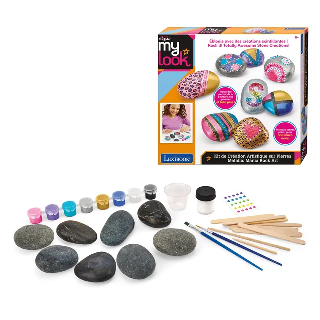 lexibook-kit-de-creaci-n-de-piedras-crss1 image 1