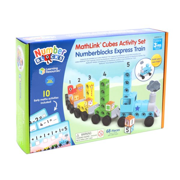 falomir-juegos-mathlink-cubes-numberblocks-express-train-set image 1