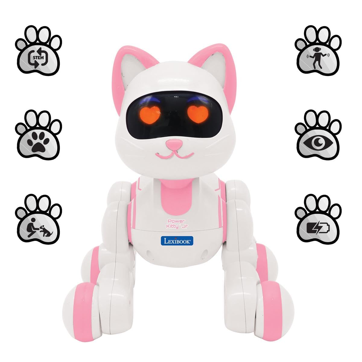lexibook-power-kitty-jr-kit01lxb-gato-robot-interactivo image 2