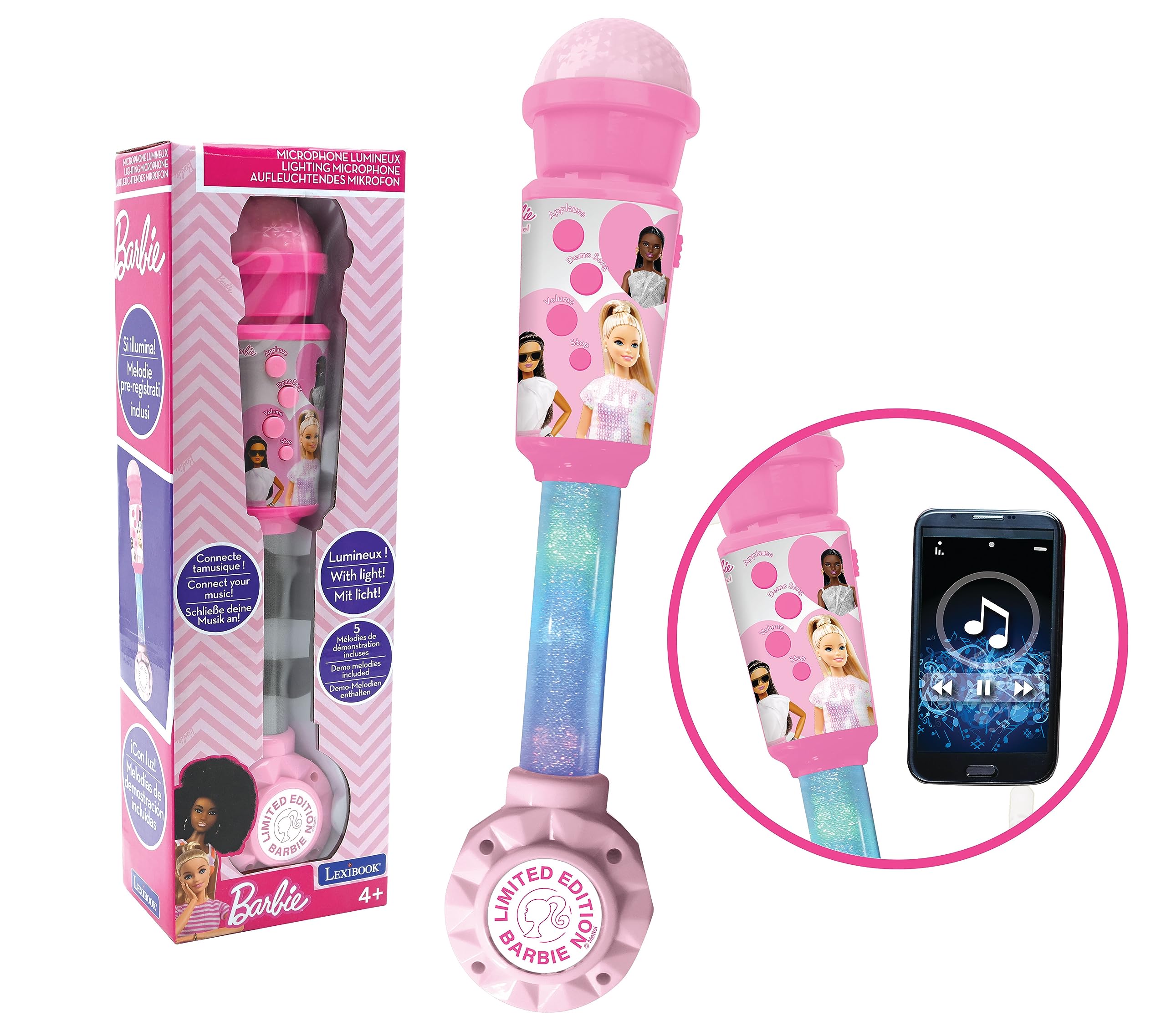 lexibook-barbie-micr-fono-luminoso-mic90bb image 2