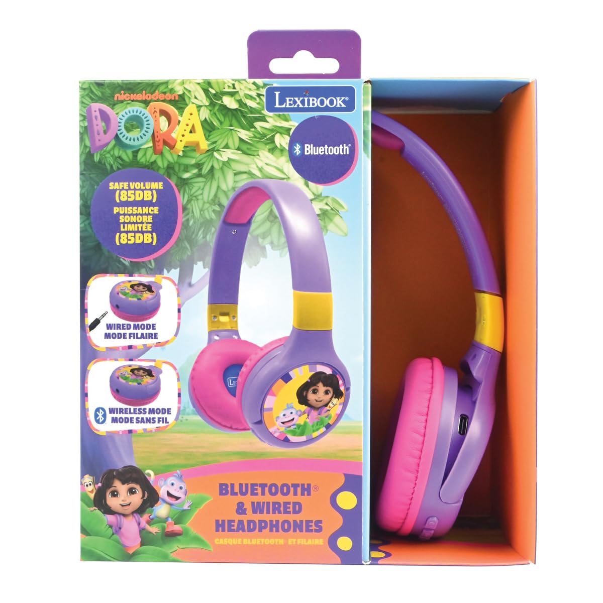 lexibook-dora-auriculares-bluetooth-hpbt010dor image 5