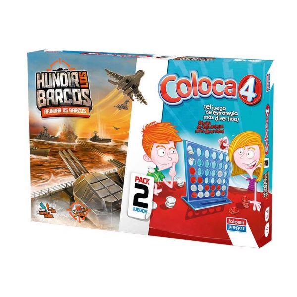 falomir-juegos-coloca-4-hundir-barcos-pack-2-en-1 image 2