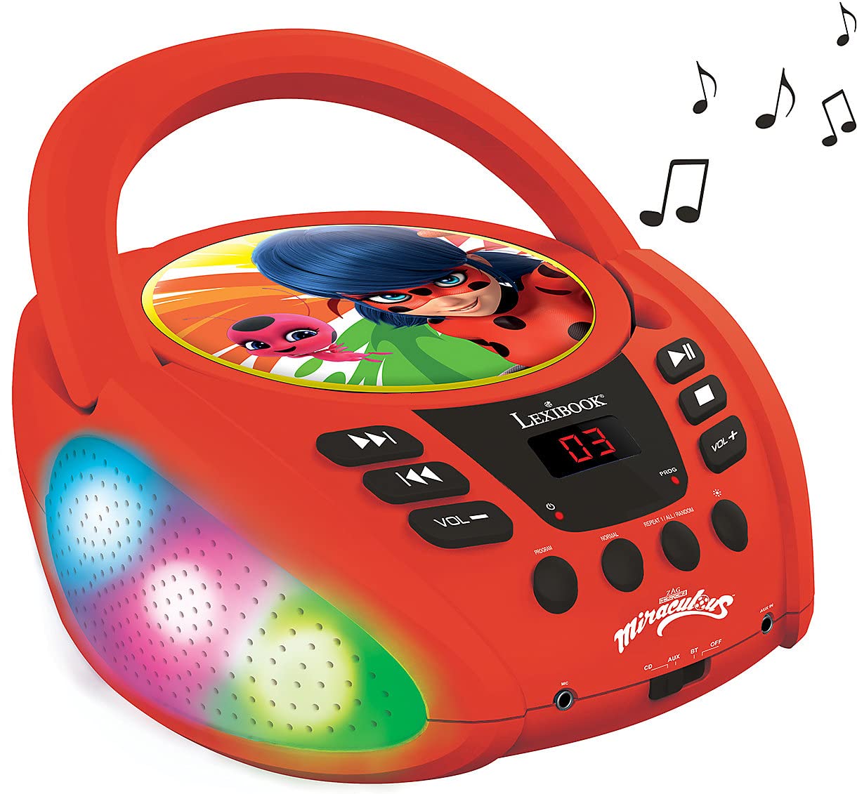 lexibook-iparty-reproductor-cd-bluetooth-rcd109bk image 8