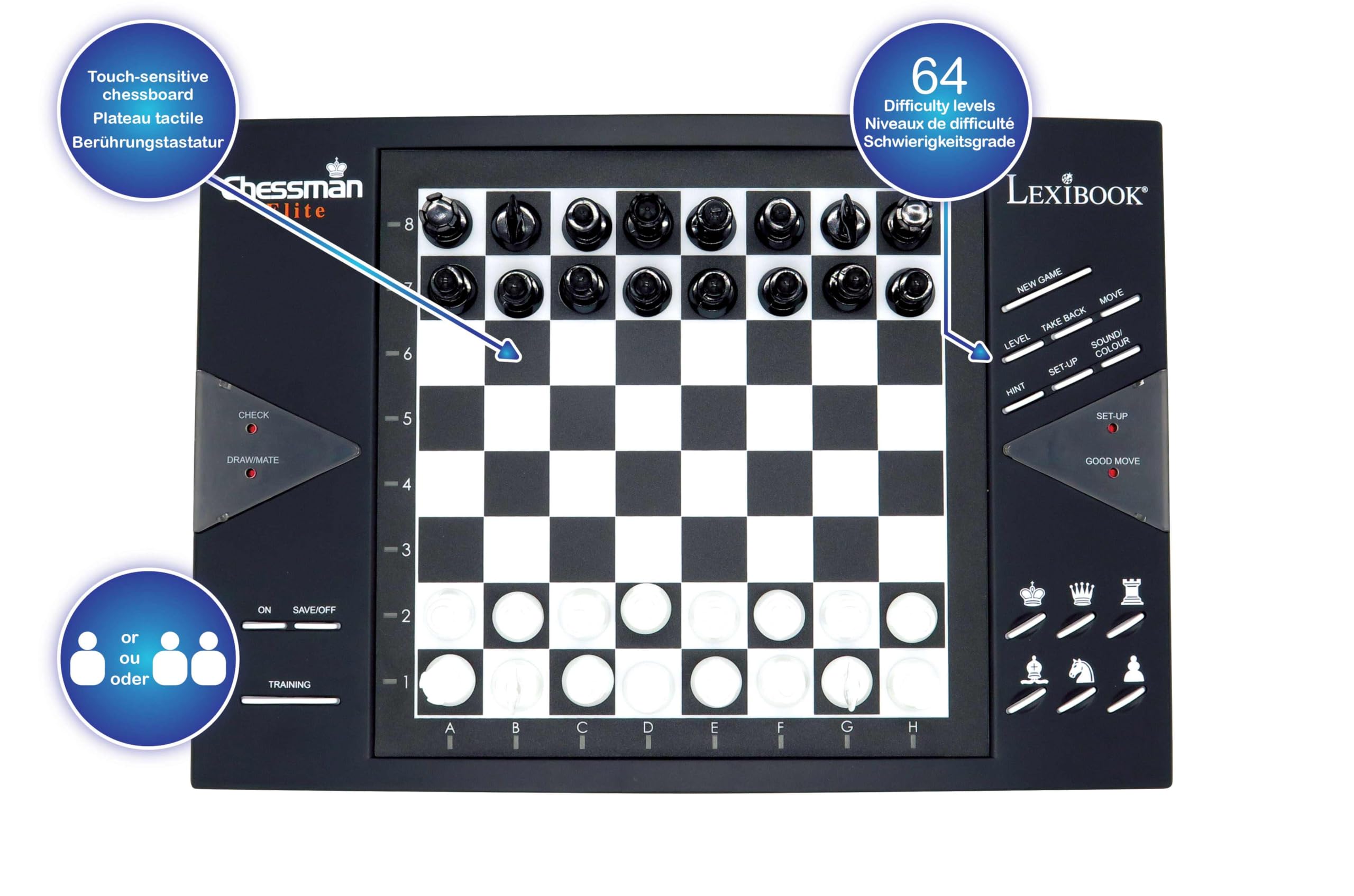 lexibook-chessman-elite-cg1300lxb-ajedrez-electr-nico image 2