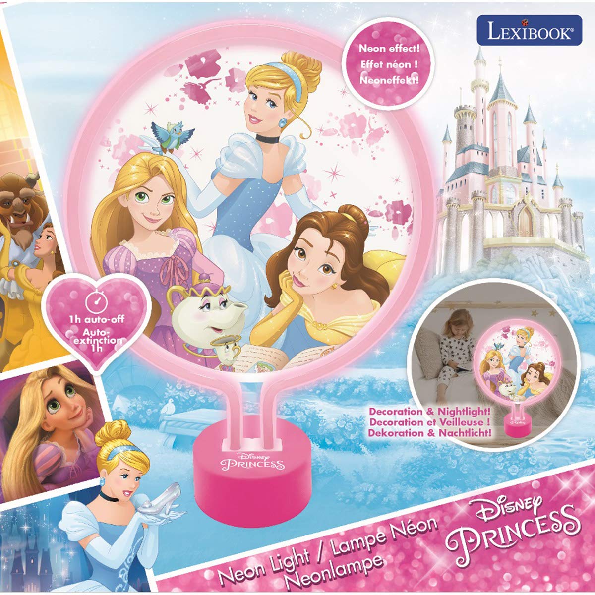 lexibook-disney-princesas-l-mpara-de-ne-n-ltp100dp image 3
