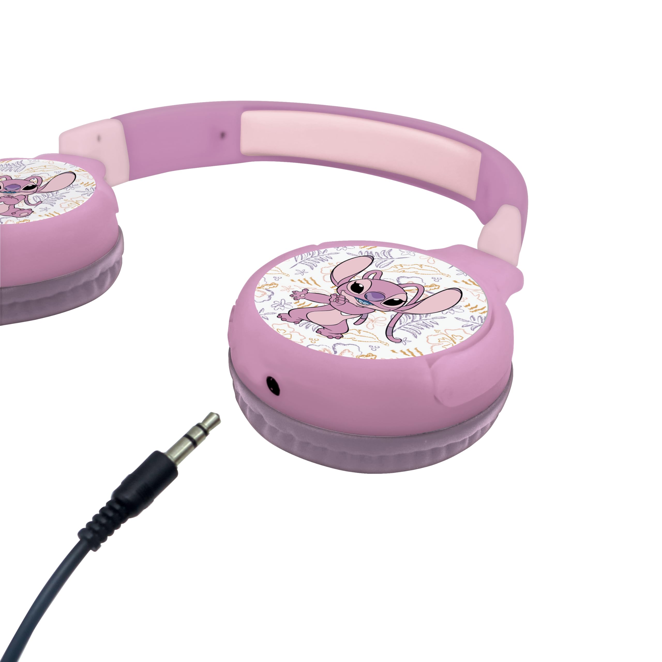 lexibook-hpbt010d1-auriculares-bluetooth-infantiles-stitch-angel-2-en-1 image 7
