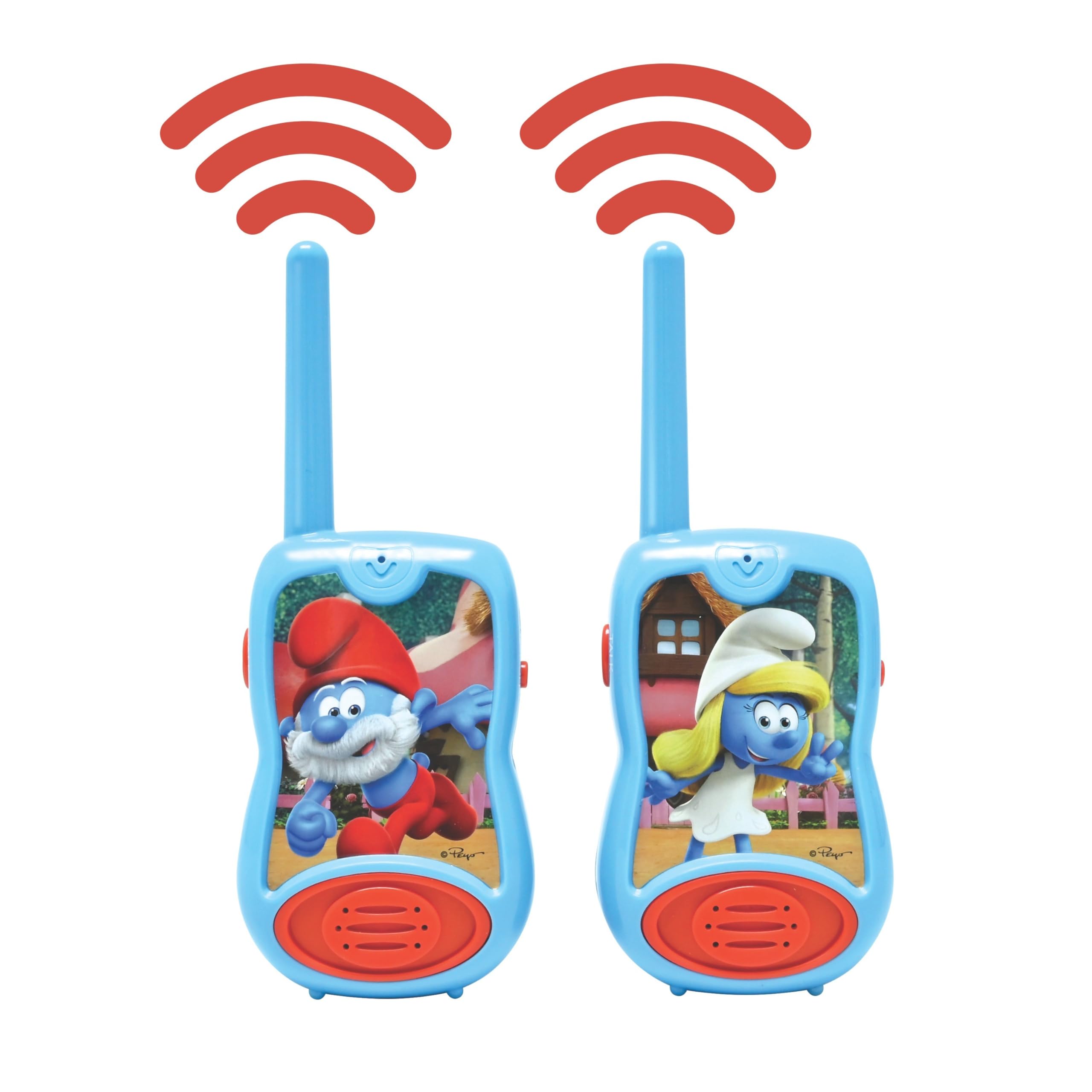 lexibook-los-pitufos-walkie-talkies-infantiles-tw12sf image 3