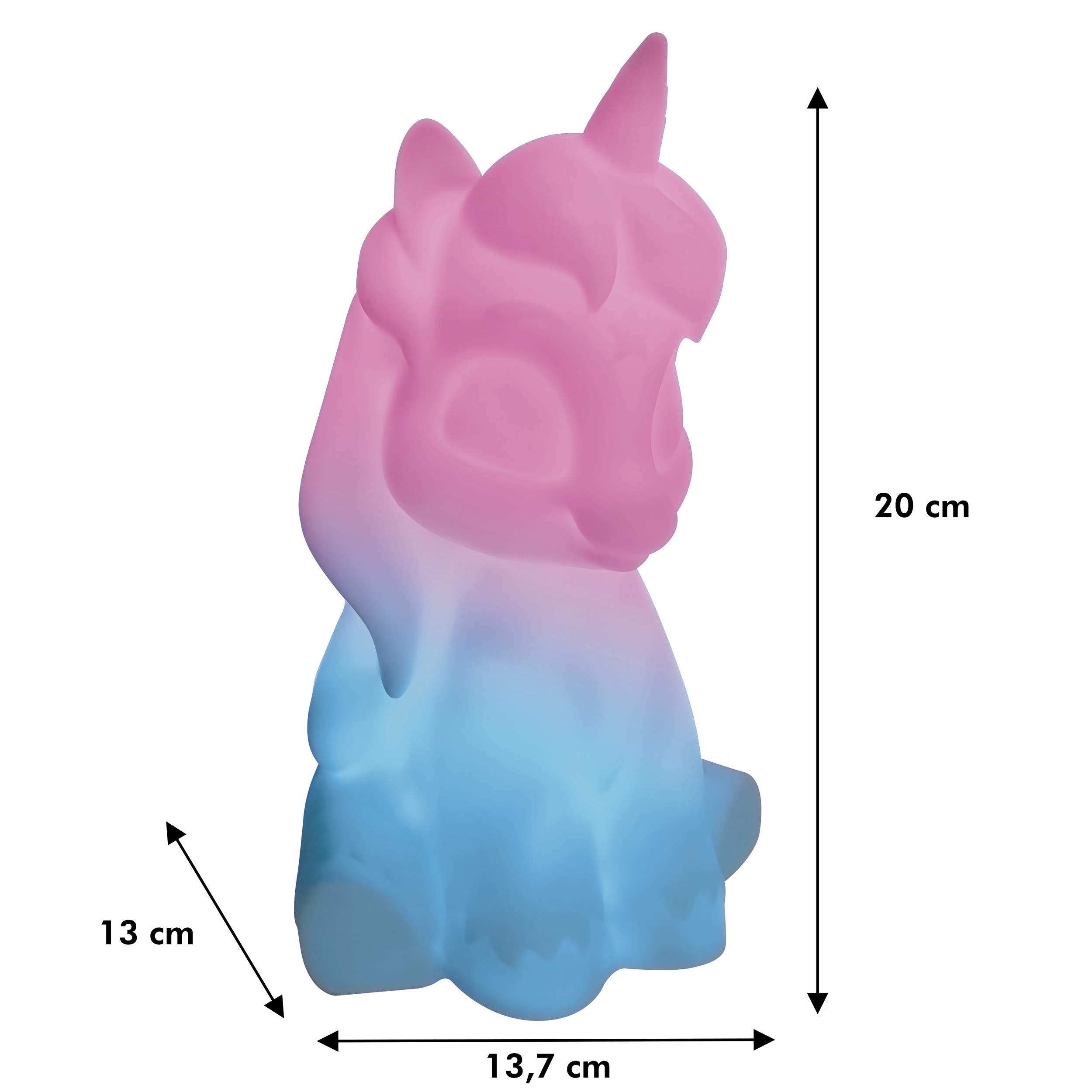 lexibook-decotech-luz-nocturna-unicornio-nlj008-blanco-multicolor image 2