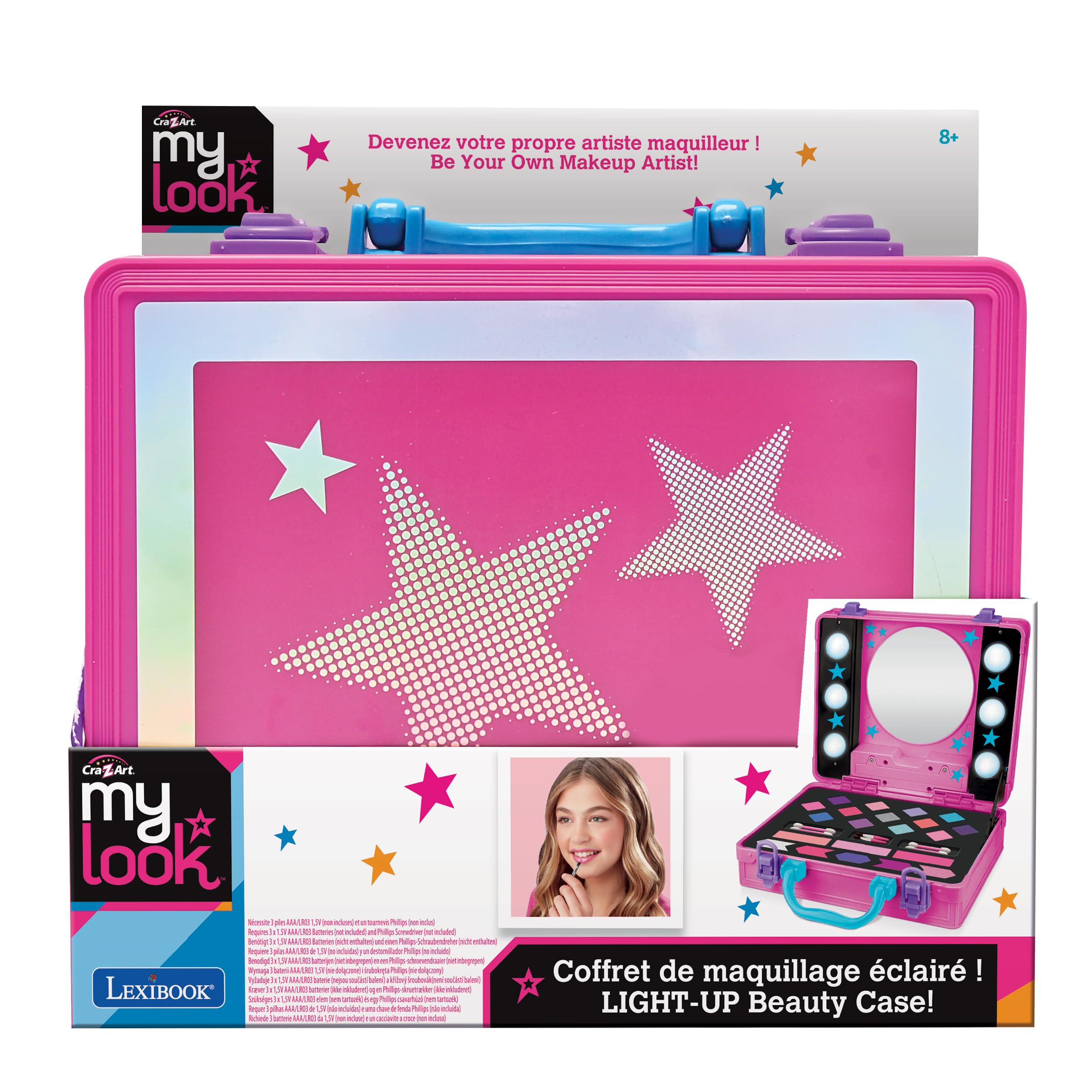 lexibook-crss26-estudio-de-belleza-iluminado-malet-n-maquillaje image 5