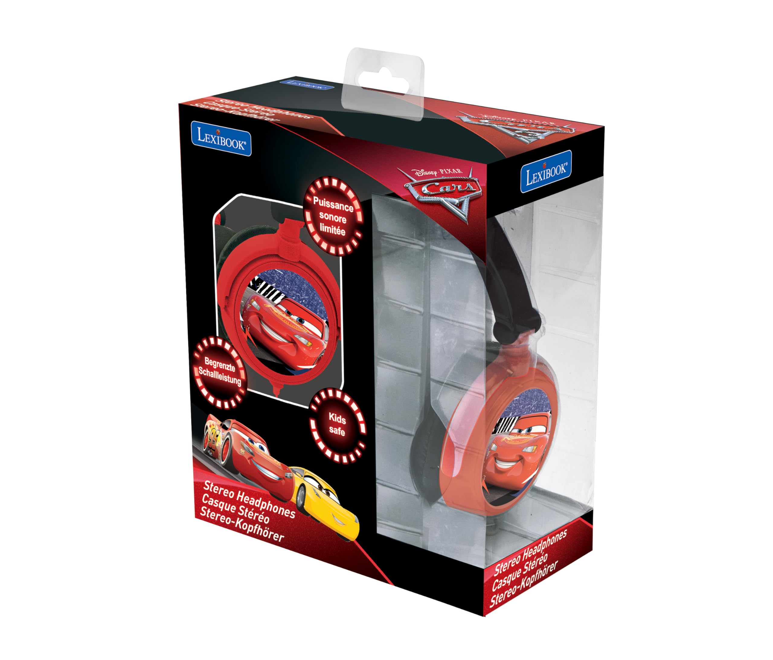 lexibook-auriculares-disney-cars-hp010dc-plegables image 5