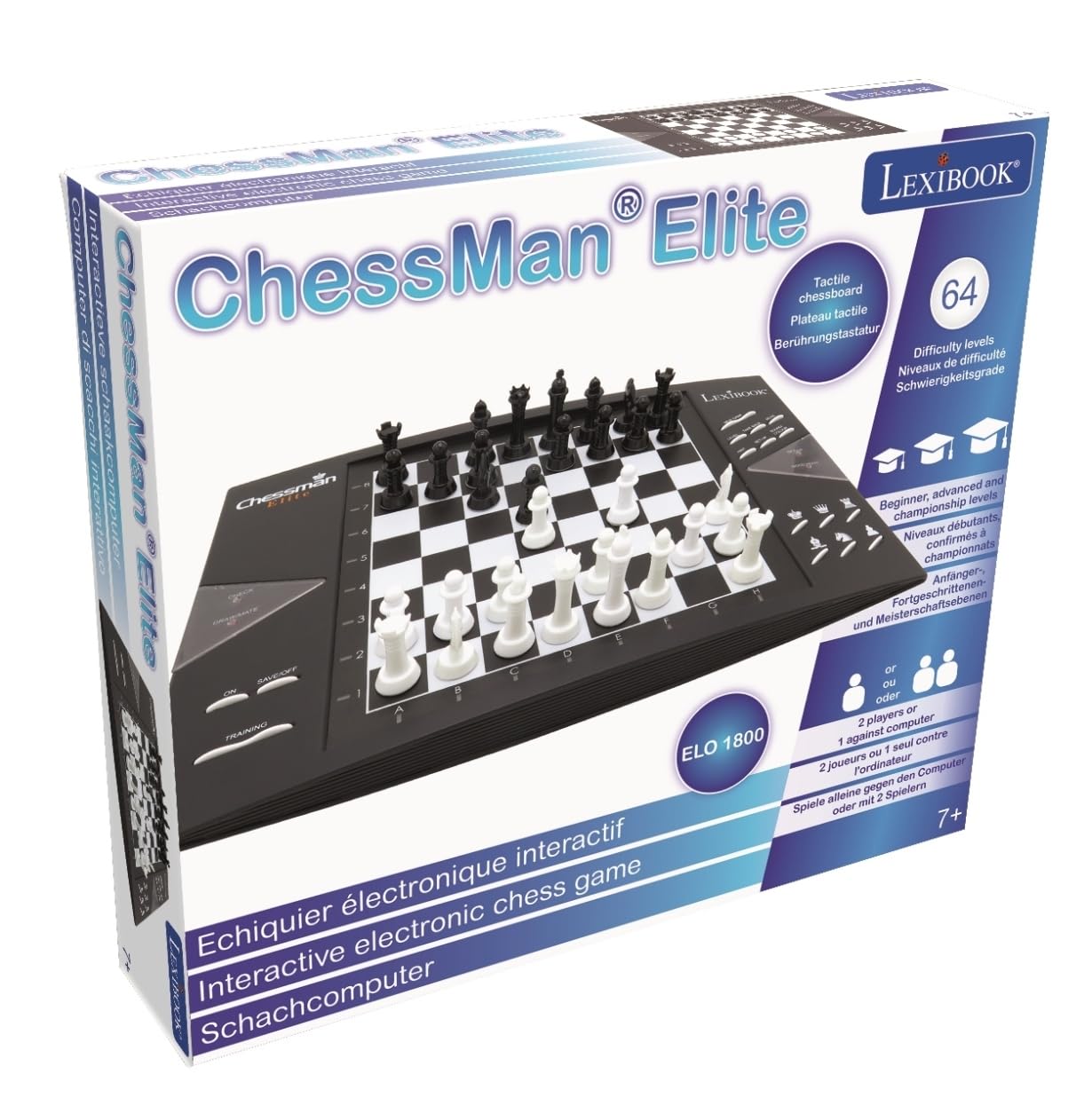 lexibook-chessman-elite-cg1300lxb-ajedrez-electr-nico image 3