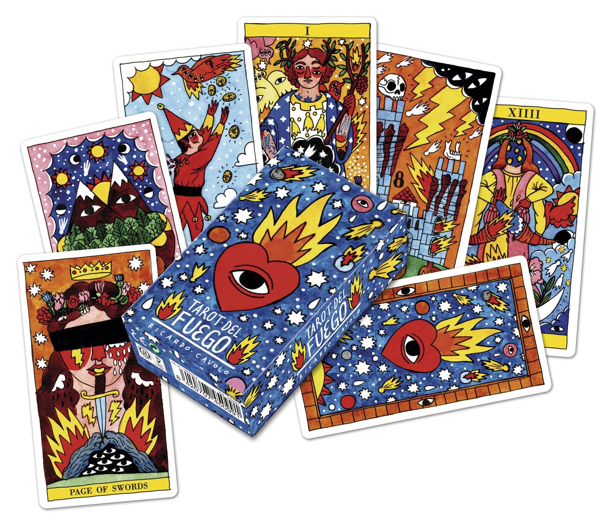 fournier-tarot-del-fuego-ricardo-cavolo-78-cartas-10016373 image 3