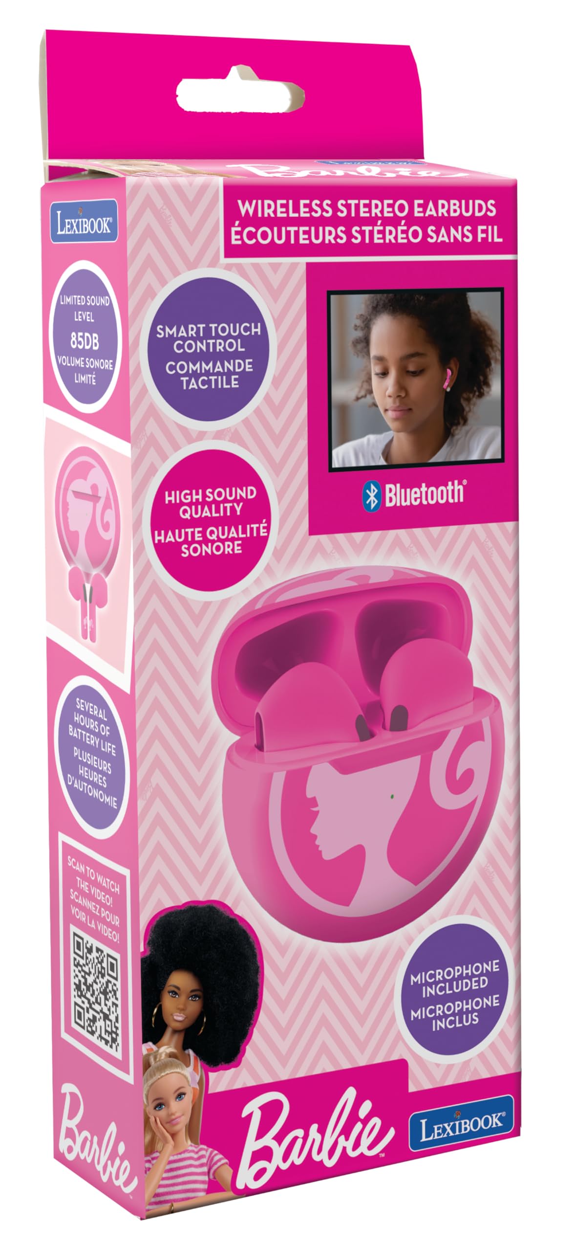 lexibook-hpbt05bb-barbie-auriculares-inal-mbricos-infantiles image 5