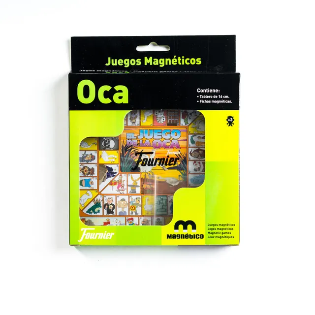 fournier-juego-de-la-oca-magn-tico-16x16-cm-4-jugadores image 1