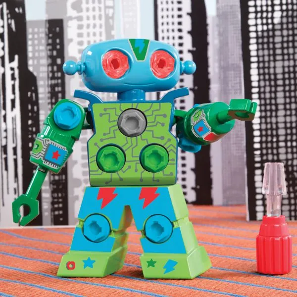 falomir-juegos-design-drill-robot-juego-de-construcci-n-y-atornillado image 1
