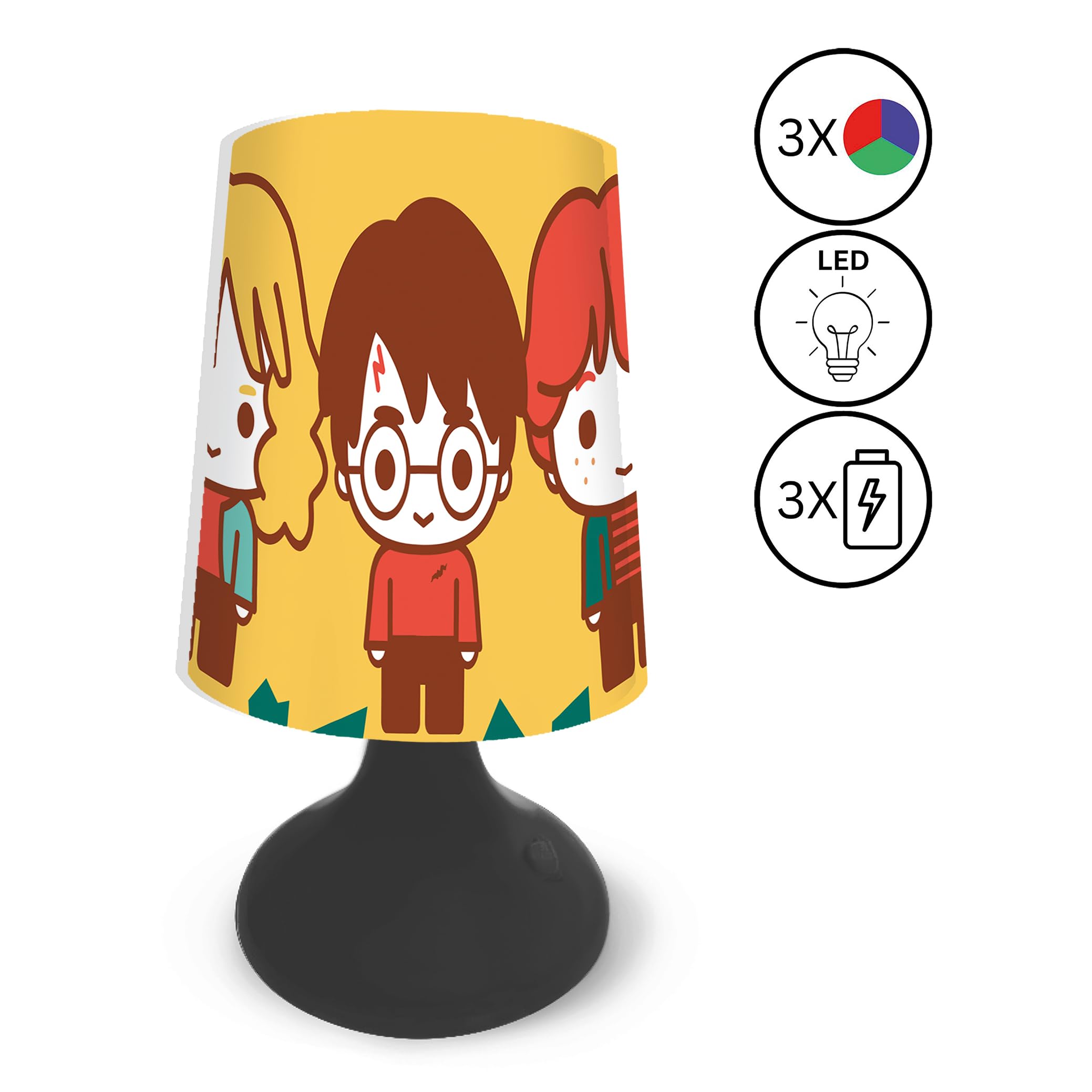 lexibook-harry-potter-mini-l-mpara-de-noche-mlt10hp-amarilla image 3